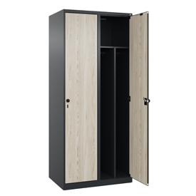 Garderobenschrank HPL ganze Türe